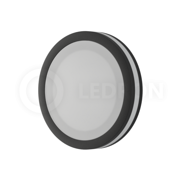 Встраиваемый светильник LeDron LIP0906-10W-Y 3000K Black