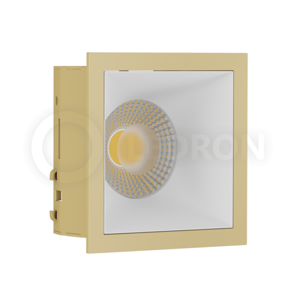 Встраиваемый светильник LeDron RISE KIT 1 Gold White