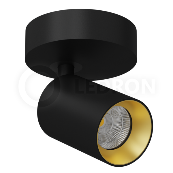Накладной светильник LeDron SAGITONY-R60-Black Gold