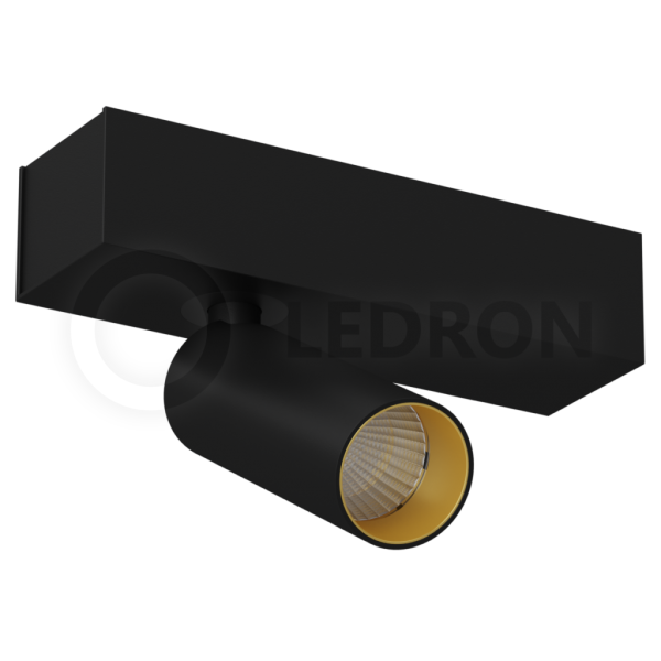 Накладной светильник LeDron SAGITONY-S40-S-Black Gold
