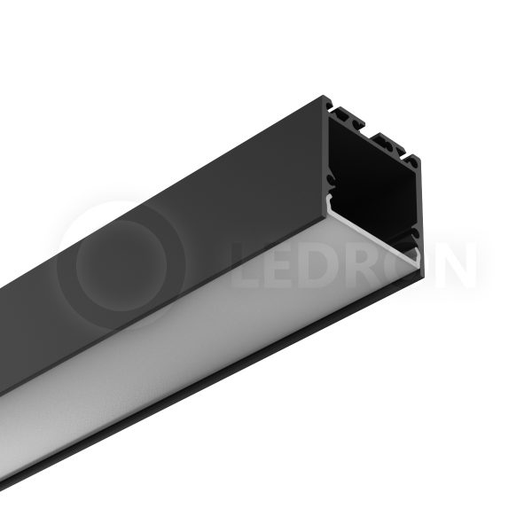 Накладной профиль для светодиодных лент LeDron 3535 BLACK