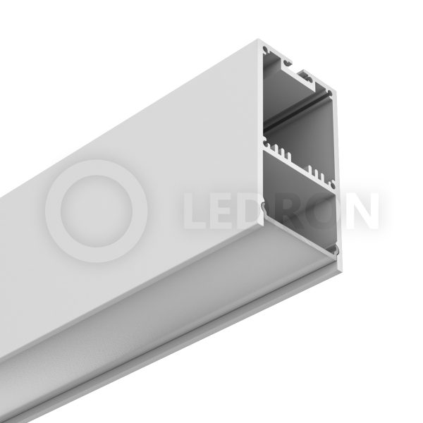 Накладной профиль для светодиодных лент LeDron 3667 WHITE