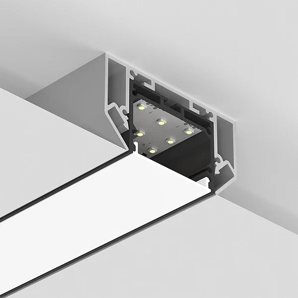 Встраиваемый профиль в натяжной потолок Ledron АВД-4662 (13172) Black