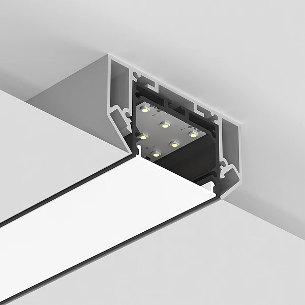 Встраиваемый профиль в натяжной потолок Ledron АВД-4662 (13172) Black Встраиваемый профиль в натяжной потолок Ledron АВД-4662 (13172) Black