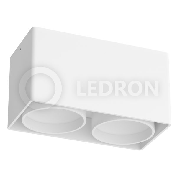 Накладной светодиодный светильник LeDron KEA 2 ED GU10 White