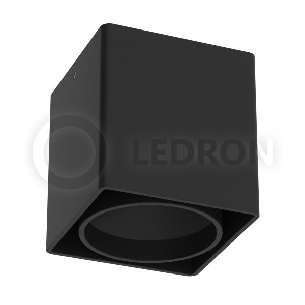 Накладной светодиодный светильник LeDron KEA ED GU10 Black