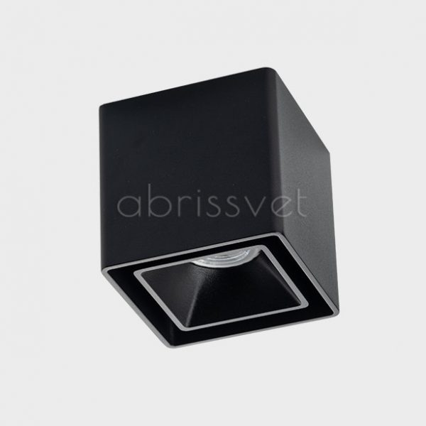 Накладной светодиодный светильник ITALLINE FASHION FX1 black + FASHION FXR black