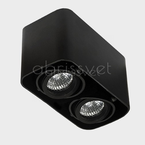 Накладной светодиодный светильник ITALLINE 5642 black