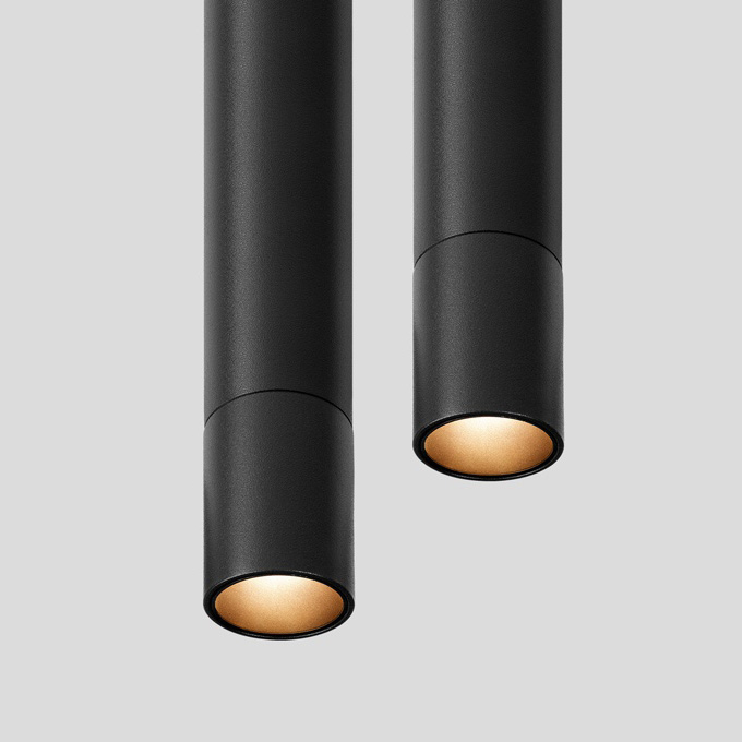 Светильник Тьюб 30 черный 1