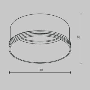 Декоративное кольцо для Focus Led 20Вт