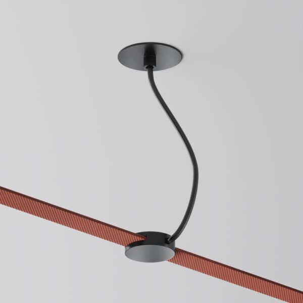 Ввод питания гибкий, боковой, черный Maytoni