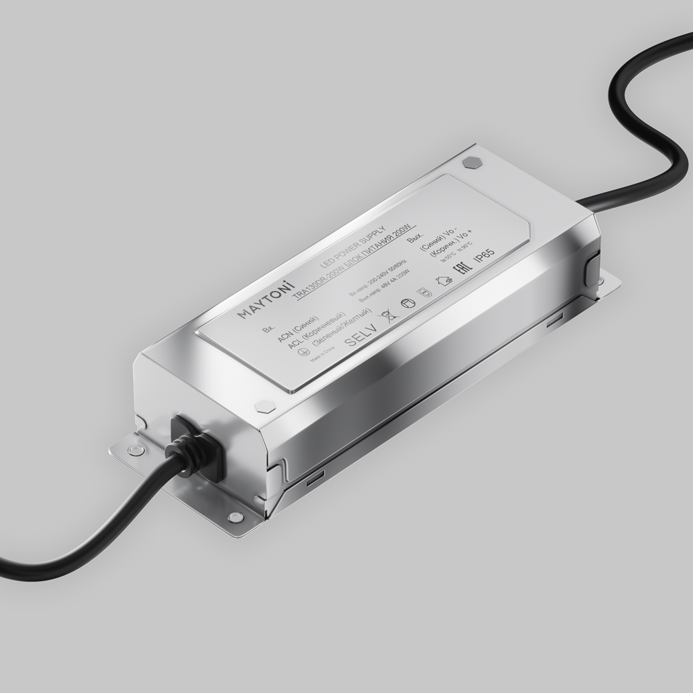 Источник напряжения Parity 48В, 200Вт, белый Источник напряжения Parity 48В, 200Вт, белый