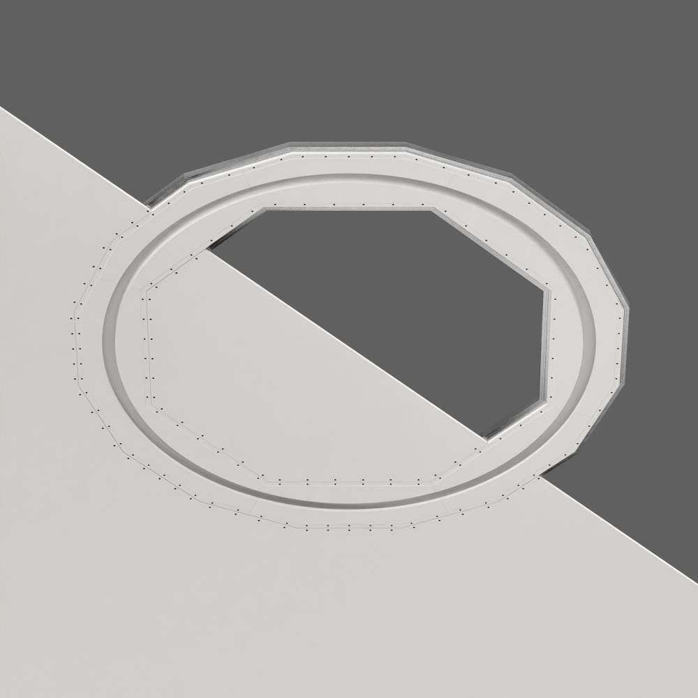 Кольцевой встраиваемый светильник Stellanova CALYPSO 1900