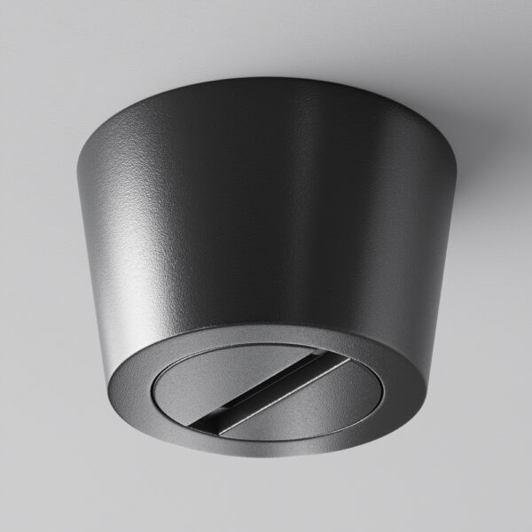 Потолочная чаша Parity накладная с коннектором питания черная