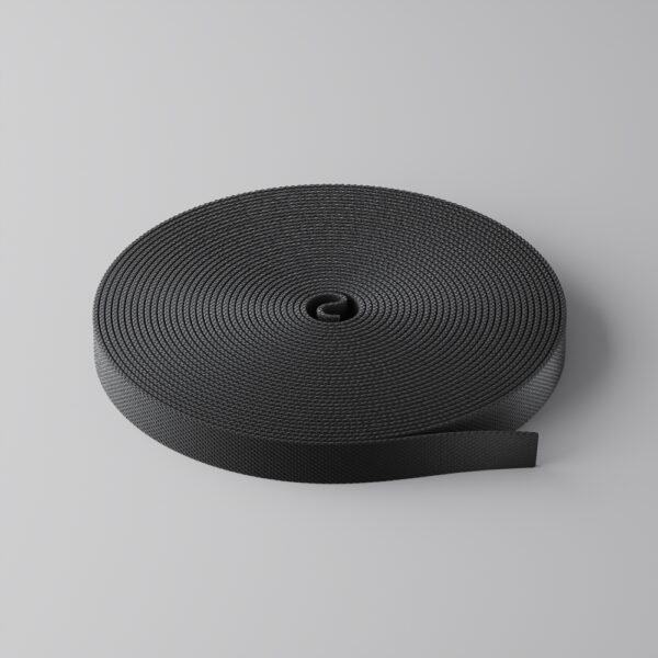 Токопроводящая текстильная лента 10м Parity серая