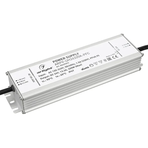 Блок питания Arlight ARPV-UH24320A-PFC 24V, 13.3A, 320W