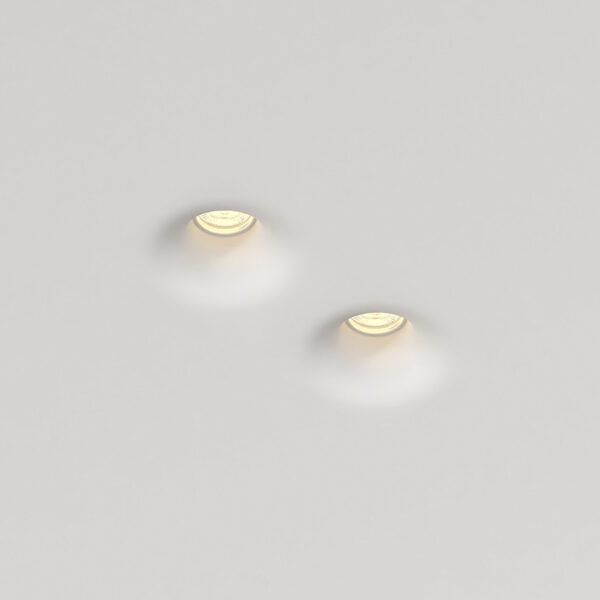 Гипсовый встраиваемый светильник Stellanova ELEKTRA MINI DUO
