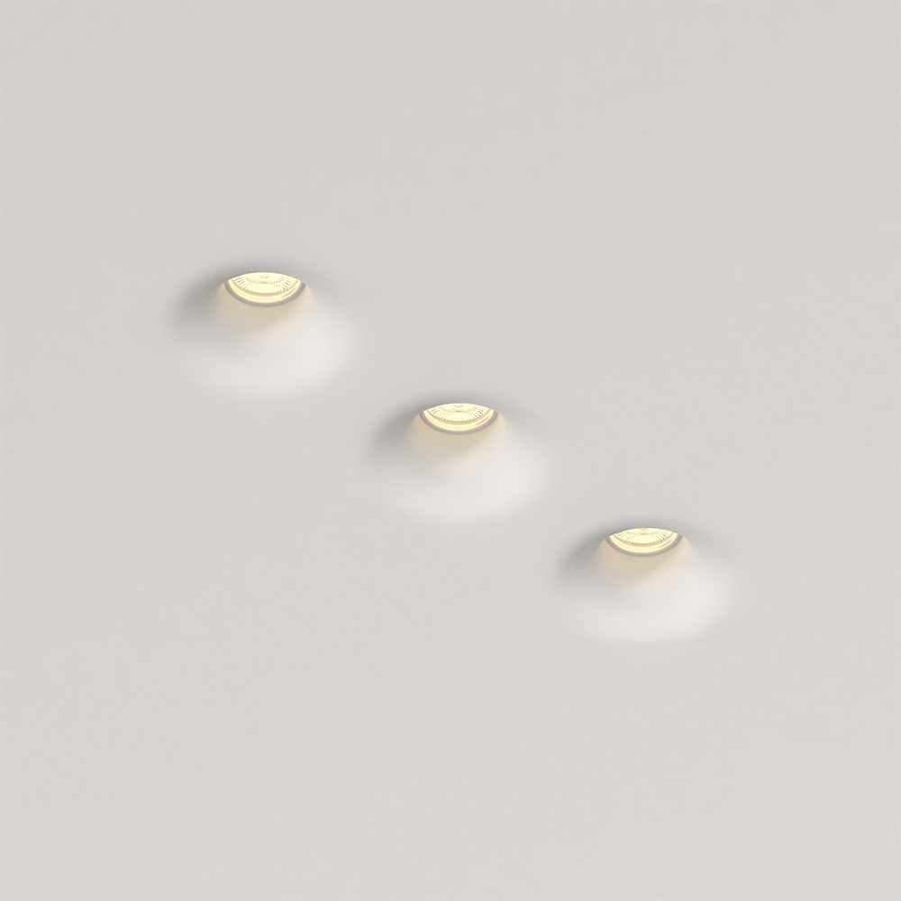 Гипсовый встраиваемый светильник Stellanova ELEKTRA MINI TRIO Гипсовый встраиваемый светильник Stellanova ELEKTRA MINI TRIO