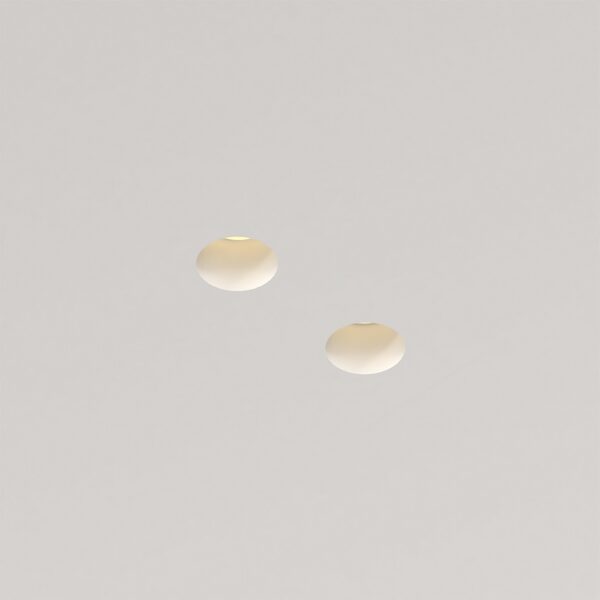 Гипсовый встраиваемый светильник Stellanova QUASAR 40 DUO