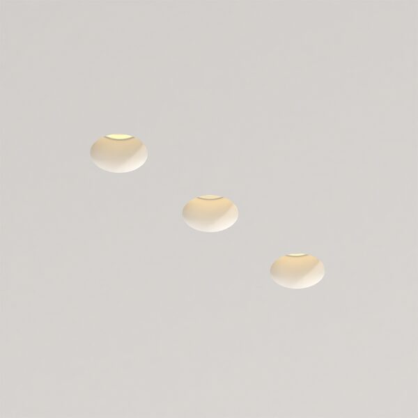 Гипсовый встраиваемый светильник Stellanova QUASAR 40 TRIO