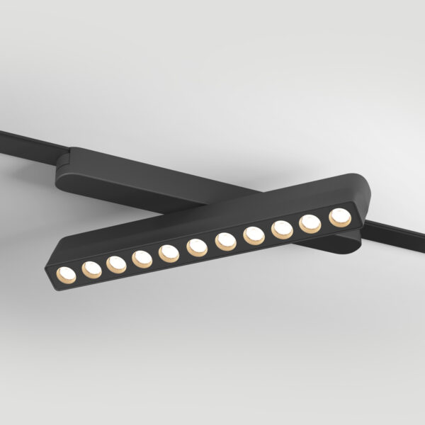 Трековый-светильник DENKIRS AIR GRILL DK5308-BK 12W 3000К