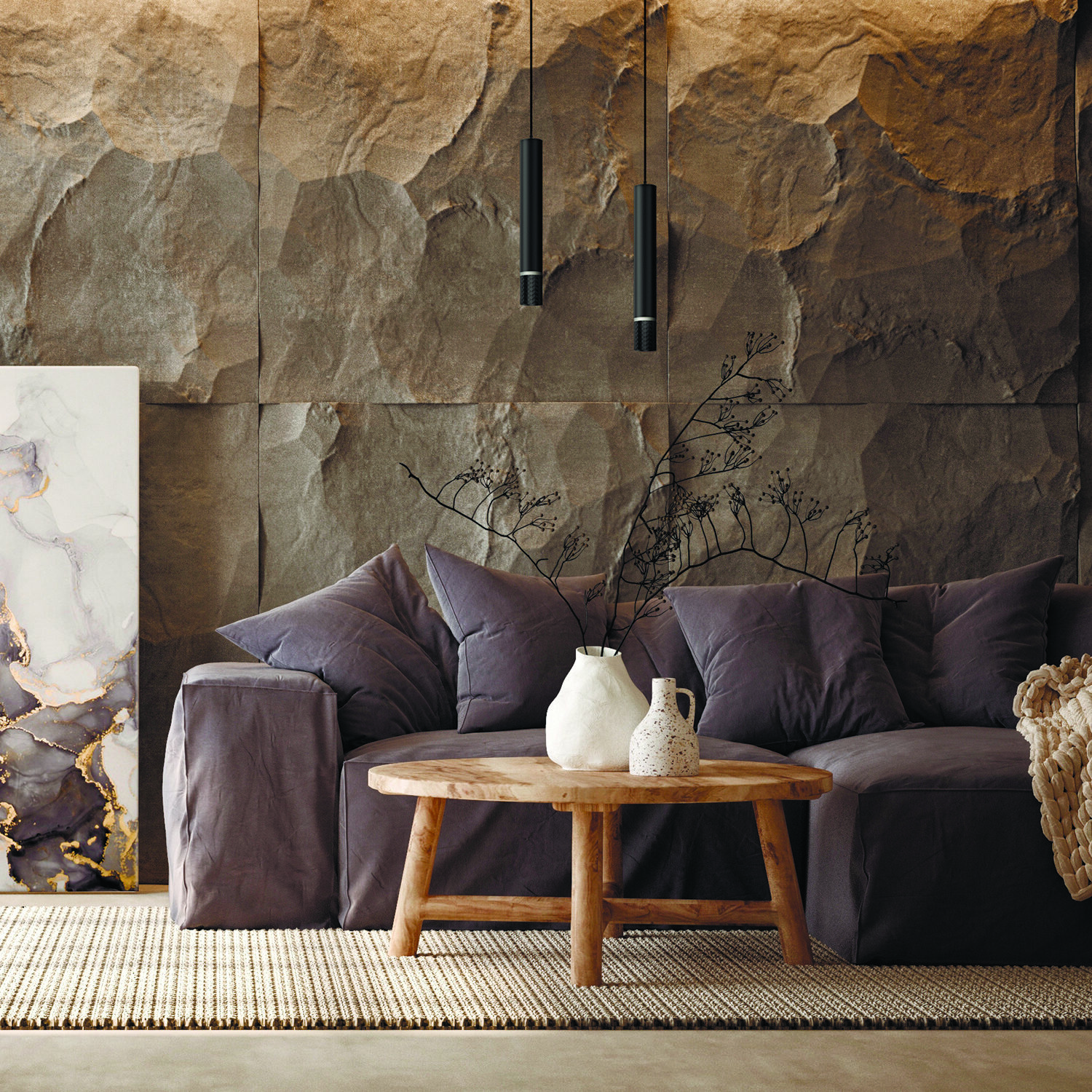 Трековый светильник DENKIRS AIR HANG DK5315-BK 5W 3000K в интерьере