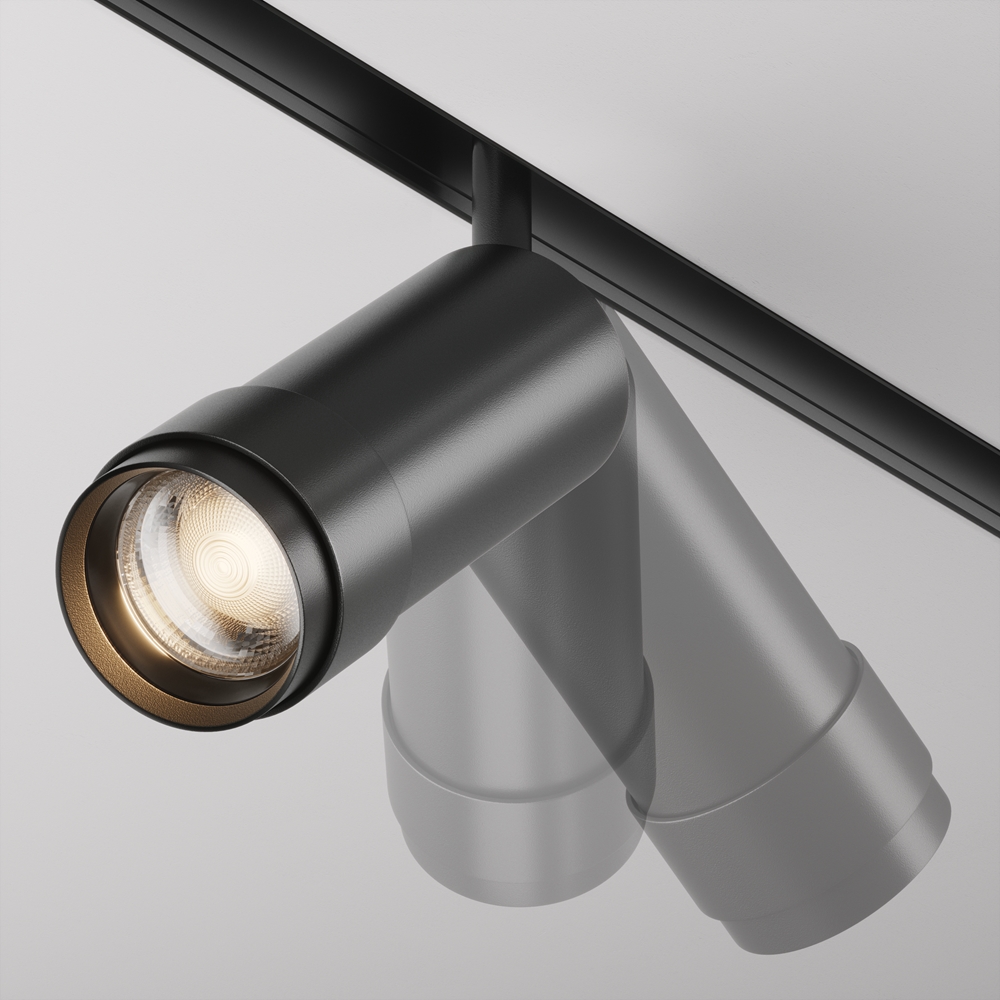 Трековый светильник Maytoni Focus TR211-1-12W2.7K-Z-B Трековый светильник Maytoni Focus TR211-1-12W2.7K-Z-B