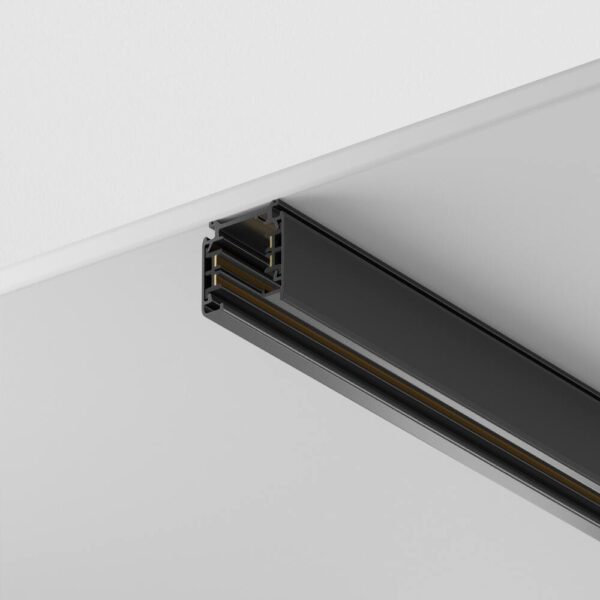 Шинопровод 1м Trinity TRX005-311B накладной-подвесной черный