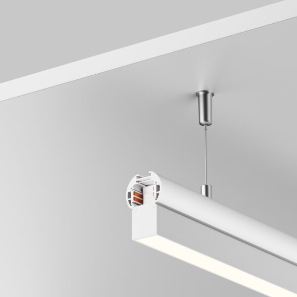 Шинопровод 2м Exility TRXM034-R-412W низкопрофильный подвесной