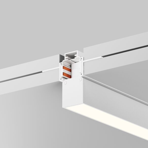 Шинопровод Exility TRXM034-422W низкопрофильный встраиваемый под ГКЛ 12,5 мм